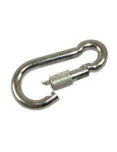 Mosqueton Cierre Seguridad, Ø gancho9mm x 90mm