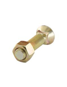 Tornillo Redondo Cuello Cuadrado - M10 x 30mm,...