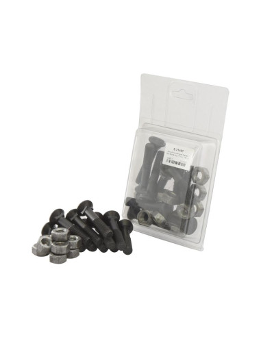 Tornillo Redondo Cuello Cuadrado - M11 x 60mm,...