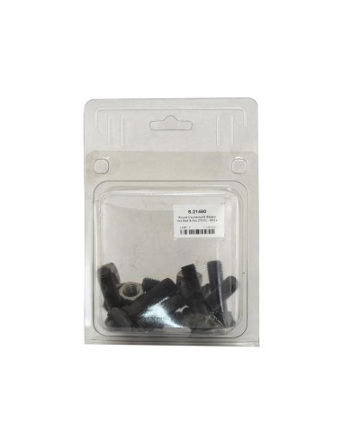 Tornillo Redondo Cuello Cuadrado - M12 x 50mm,...