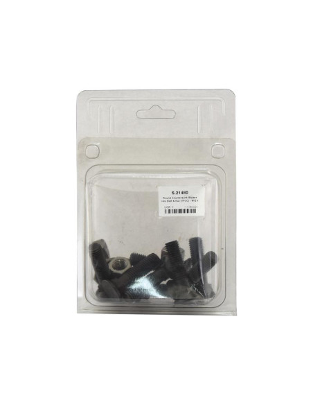 Tornillo Redondo Cuello Cuadrado - M12 x 50mm, Resistencia a la tracción 12.9 (8 pzas. Blister)