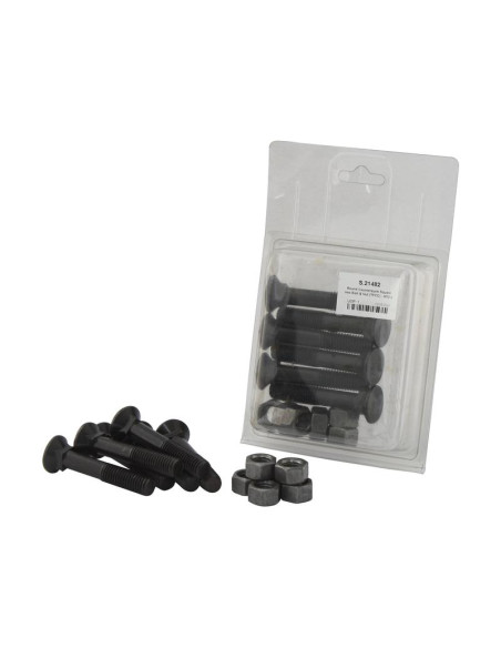 Tornillo Redondo Cuello Cuadrado - M12 x 70mm, Resistencia a la tracción 12.9 (6 pzas. Blister)