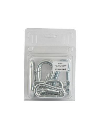 Mosqueton, Ø gancho6 - 10mm x 60-100mm