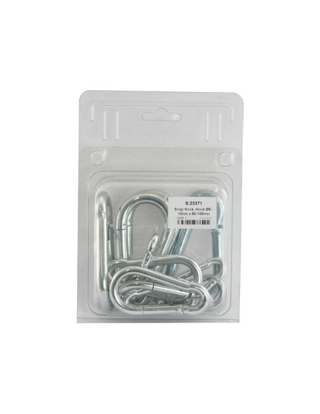 Mosqueton, Ø gancho6 - 10mm x 60-100mm