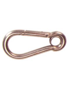 Mosqueton, Ø gancho6mm x 60mm