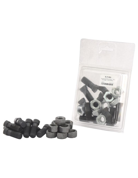 Tornillo Redondo Cuello Cuadrado - M14 x 39mm, Resistencia a la tracción 12.9 (10 pzas. Blister)