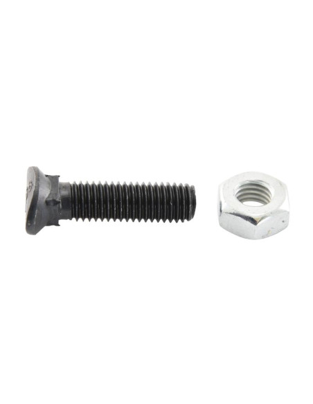 Tornillo Redondo Cuello Cuadrado - M8 x 35mm, Resistencia a la tracción 8.8 (25 pzas. Caja)