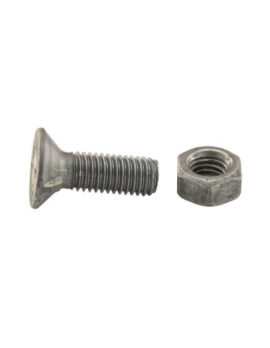 Tornillo Y Tuerca Cabeza Redonda - M12 x 40mm,...