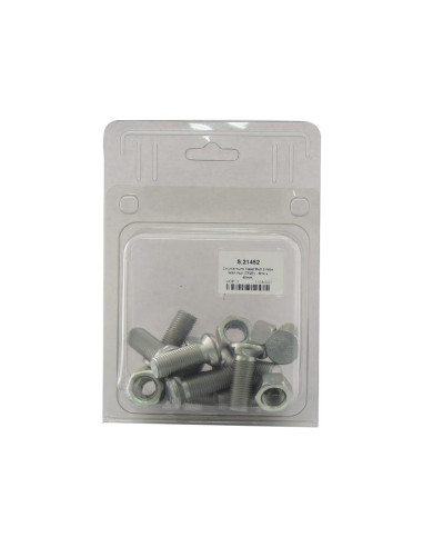 Tornillo Y Tuerca Cabeza Redonda - M14 x 40mm,...