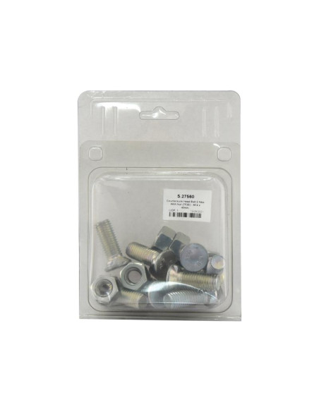 Tornillo Y Tuerca Cabeza Redonda - M14 x 40mm, Resistencia a la tracción 8.8 (10 pzas. Blister)