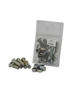 Tornillo Y Tuerca Cabeza Redonda - M14 x 45mm,...