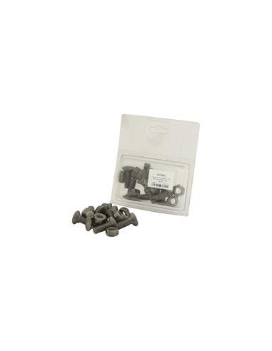Tornillo y Tuerca con Tetón - M10 x 30mm, Resistencia a la tracción 8.8 (8 pzas. Blister)