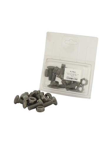 Tornillo y Tuerca con Tetón - M10 x 30mm,...