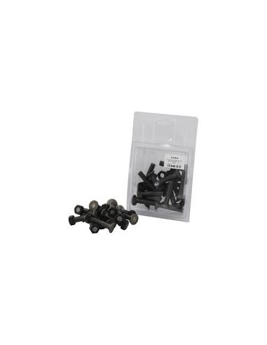 Tornillo y Tuerca con Tetón - M10 x 45mm, Resistencia a la tracción 8.8 (14 pzas. Blister)