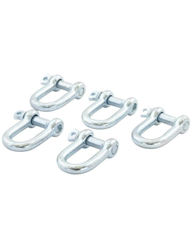 Grillete D Con Tornillo, Ø pasador11mm x 20mm...