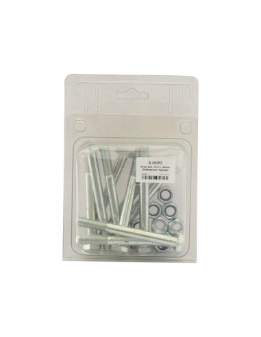 Tornillo Segur, M10 x 100mm (10 pzas. Blister)