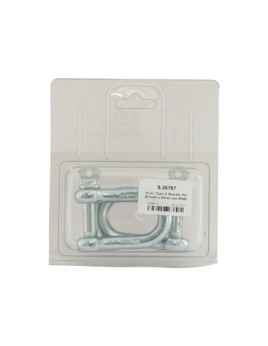 Grillete D Con Tornillo, Ø pasador11mm x 20mm...