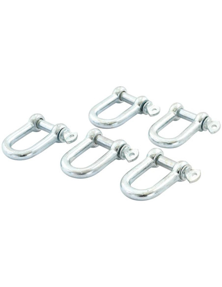 Grillete D Con Tornillo, Ø pasador12mm x 24mm Anchura de mordaza