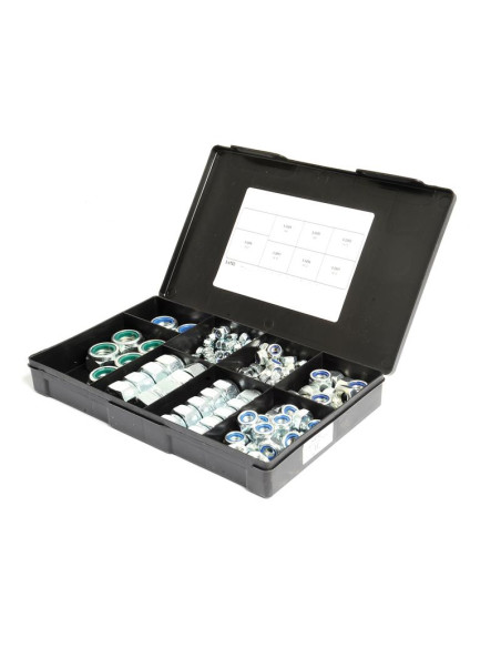 Autoblocante, Tamaño: M6 - M20 x 1.00 - 2.50mm (Din 985) Metric Coarse