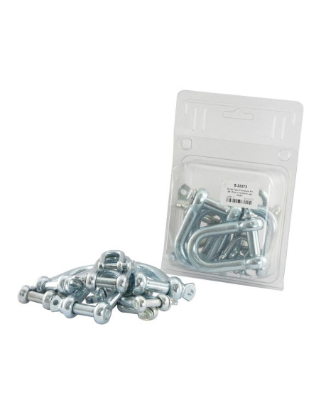 Grillete D Con Tornillo, Ø pasador6-13mm x 12-24mm Anchura de mordaza (10 pzas. Blister)