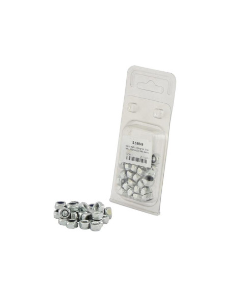 Autoblocante, Tamaño: M6 x 1.00mm (Din 985) Metric Coarse