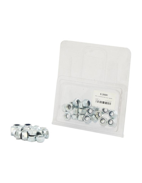 Autoblocante, Tamaño: M8 x 1.25mm (Din 985) Metric Coarse