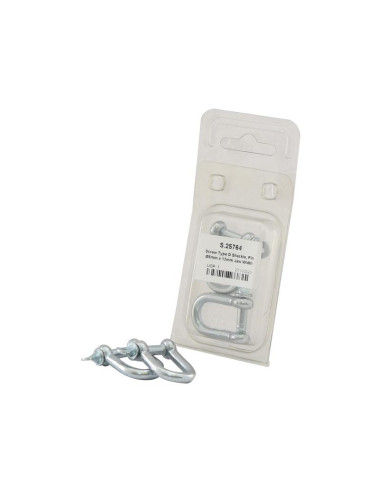 Grillete D Con Tornillo, Ø pasador6mm x 12mm...