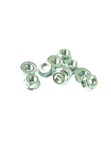 Tuerca Estriada Métrica, Tamaño: M6 x 1.00mm (Din 6923) Metric Coarse