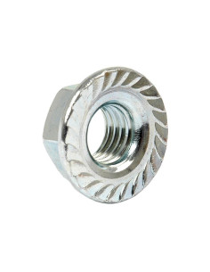 Tuerca Estriada Métrica, Tamaño: M8 x 1.25mm (Din 6923)... 2