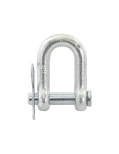 Grillete D, Ø pasador11mm, Anchura de mordaza: 22mm