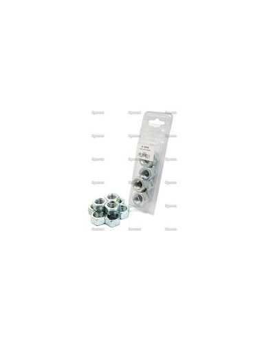 Tuerca Hexagonal Métrica, Tamaño: M18 x 2.50mm (Din 934) Metric Coarse