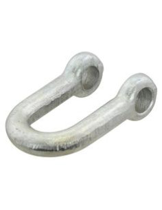 Grillete D, Ø pasador13.25mm, Anchura de mordaza: 25mm