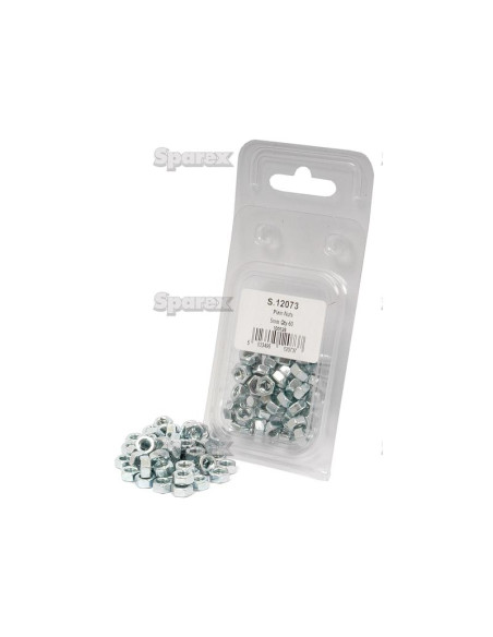 Tuerca Hexagonal Métrica, Tamaño: M5 x 0.80mm (Din 934) Metric Coarse