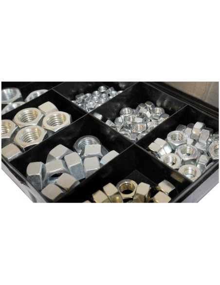 Tuerca Hexagonal Métrica, Tamaño: M6 - M12 x 1.00 - 2.50mm (Din 934) Metric Coarse