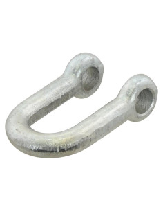 Grillete D, Ø pasador13.25mm, Anchura de mordaza: 25mm 2