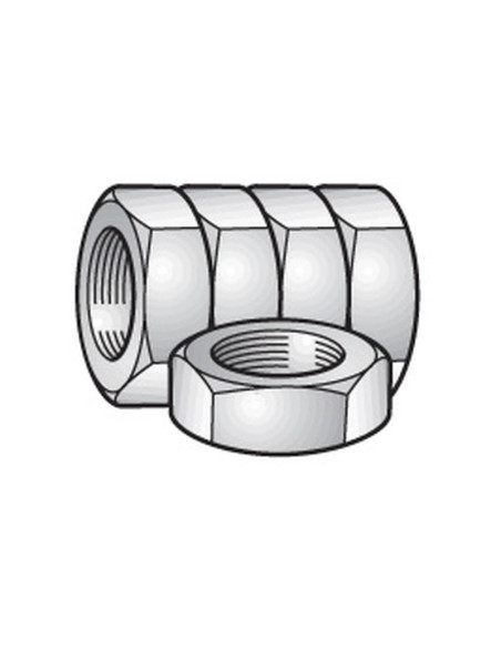 Tuerca Hexagonal Métrica, Tamaño: M6 x 1.00mm (Din 934) Metric Coarse