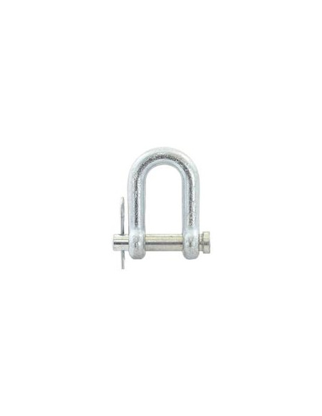 Grillete D, Ø pasador13mm, Anchura de mordaza: 25.4mm