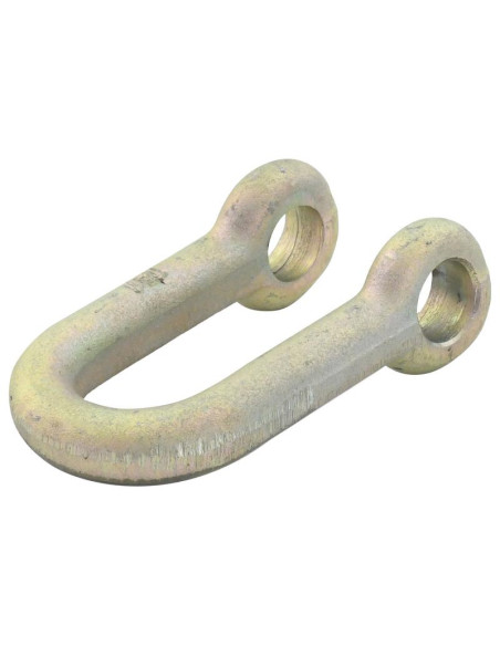 Grillete D, Ø pasador19mm, Anchura de mordaza: 33mm