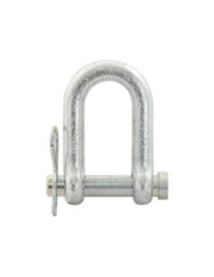 Grillete D, Ø pasador19mm, Anchura de mordaza: 48mm