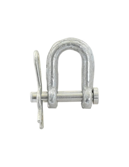 Grillete D, Ø pasador6mm, Anchura de mordaza: 13mm