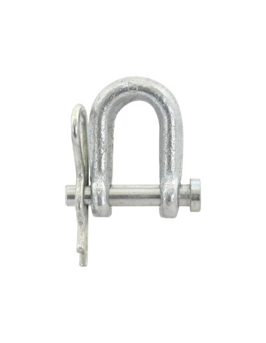 Grillete D, Ø pasador6mm, Anchura de mordaza: 13mm