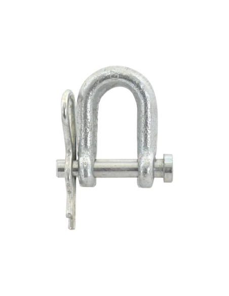 Grillete D, Ø pasador6mm, Anchura de mordaza: 13mm