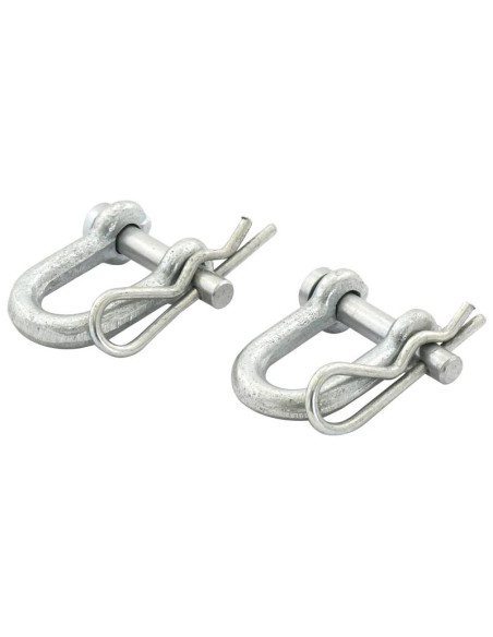 Grillete D, Ø pasador6mm, Anchura de mordaza: 13mm