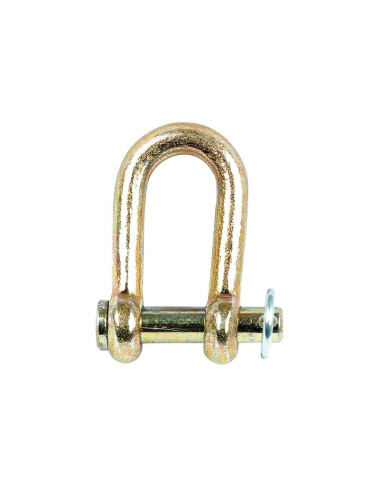 Grillete D, Ø pasador8mm, Anchura de mordaza: 13mm