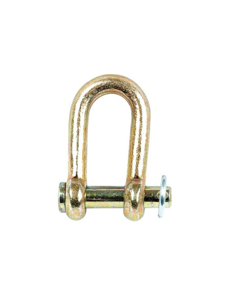 Grillete D, Ø pasador8mm, Anchura de mordaza: 13mm