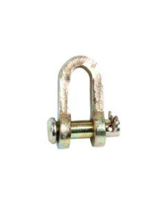 Grillete D, Ø pasador9mm, Anchura de mordaza: 11mm