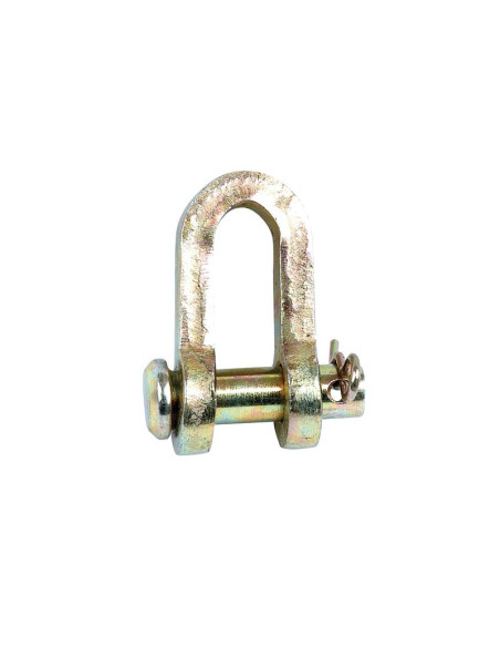 Grillete D, Ø pasador9mm, Anchura de mordaza: 11mm