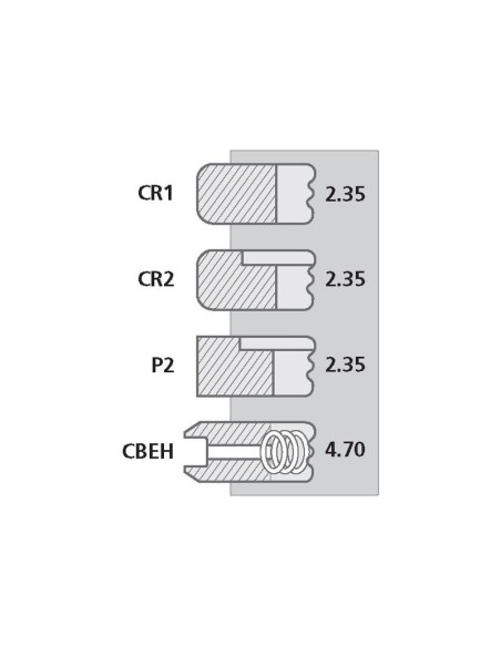 Juego Anillo Pistón +0.020'' (0.50mm)
