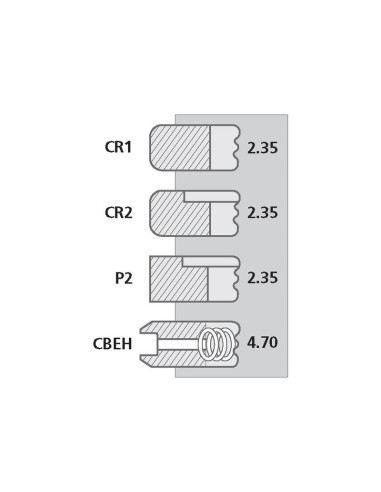 Juego Anillo Pistón +0.030'' (0.75mm)