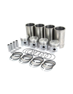 Juego motor, camisa, pistón y aros